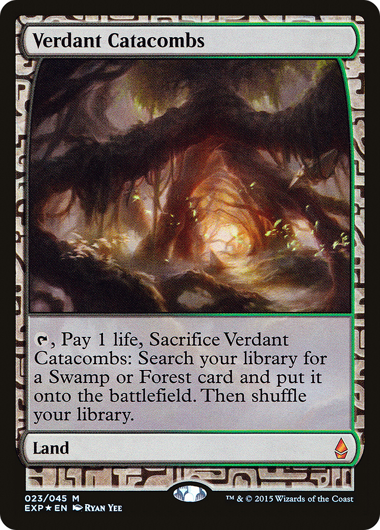 Verdant Catacombs (023) Foil - Zendikar Expeditions