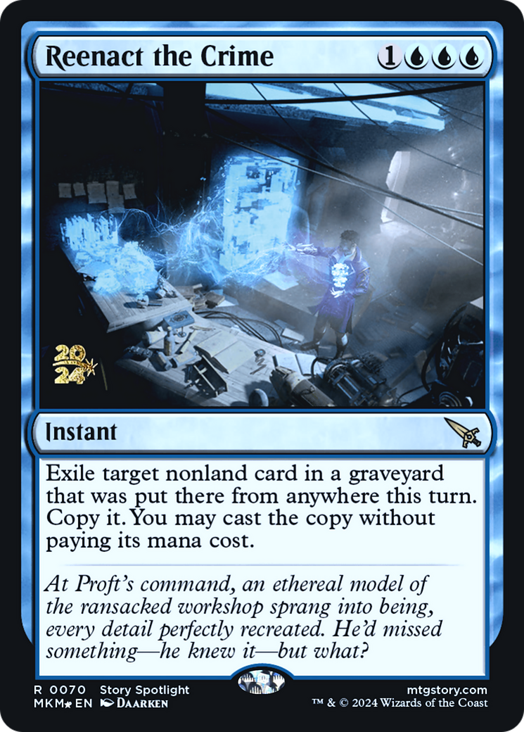 Reenact the Crime Foil (70S)