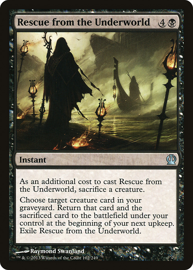 Rescue from the Underworld (102) Foil - Theros