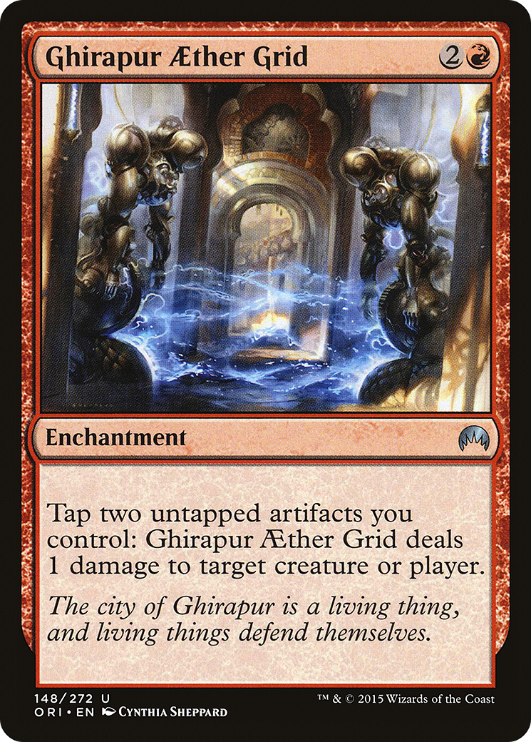 Ghirapur Aether Grid (148) Foil - Magic Origins