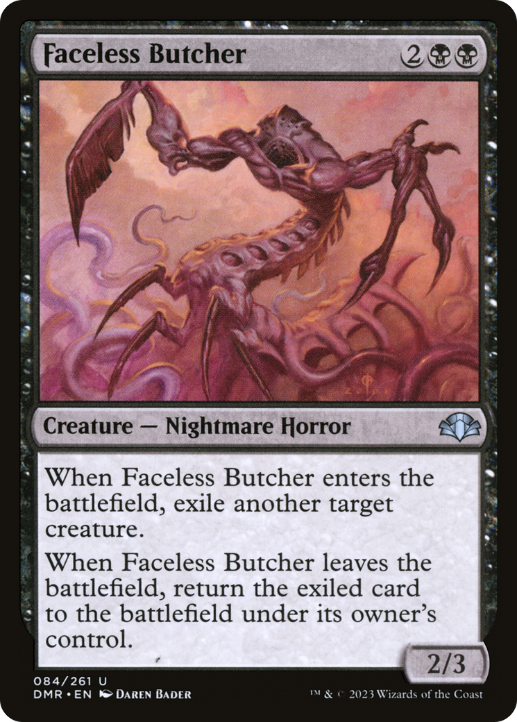Faceless Butcher (084) - Dominaria Remastered