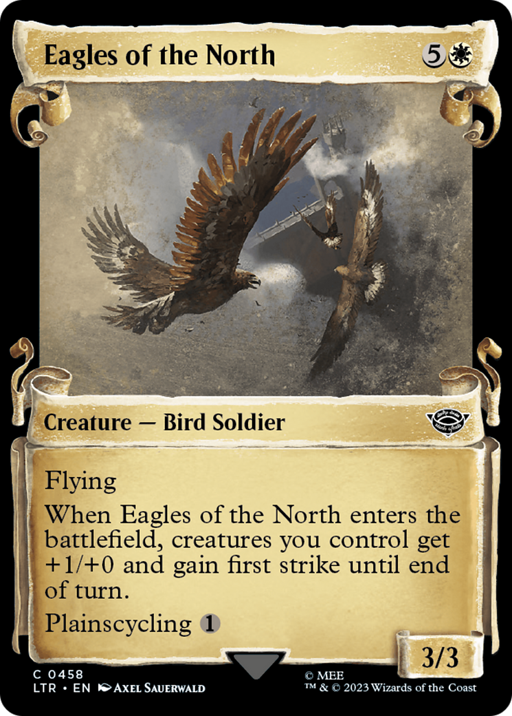 Eagles of the North (Showcase) (458) Foil - The Lord of the Rings: Tales of Middle-earth