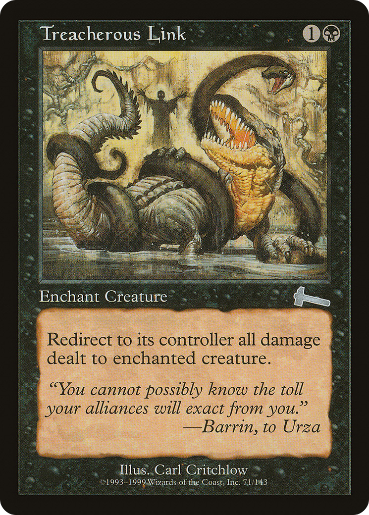 Treacherous Link (071) Foil - Urza's Legacy