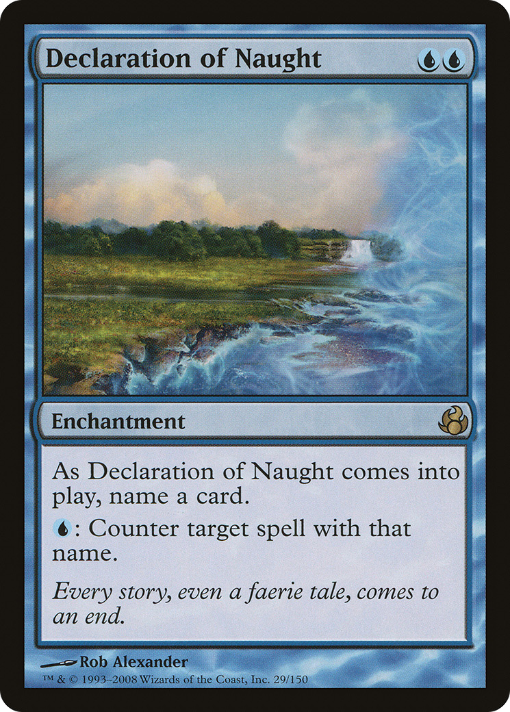 Declaration of Naught (029) Foil - Morningtide