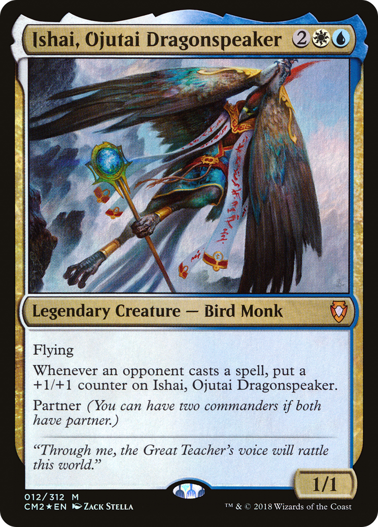 Ishai, Ojutai Dragonspeaker (012) Foil - Commander Anthology Volume II