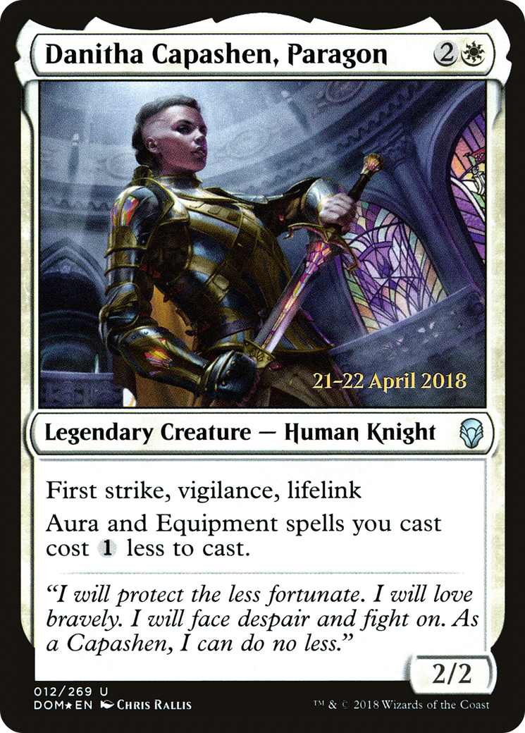 Danitha Capashen, Paragon (012) Foil - Dominaria Promos
