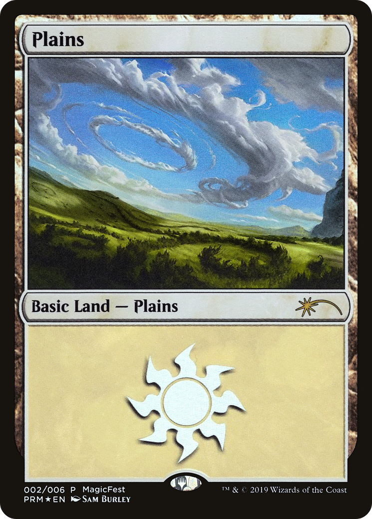 Plains019) (002) Foil - MagicFest 2019