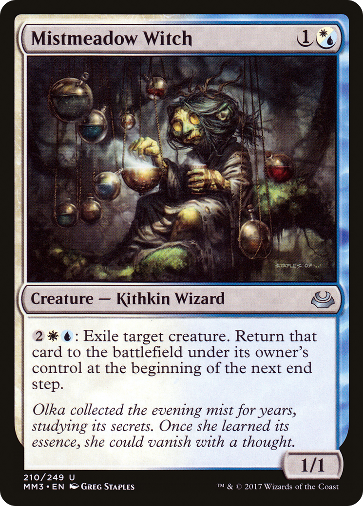 Mistmeadow Witch (210) Foil - Modern Masters 2017