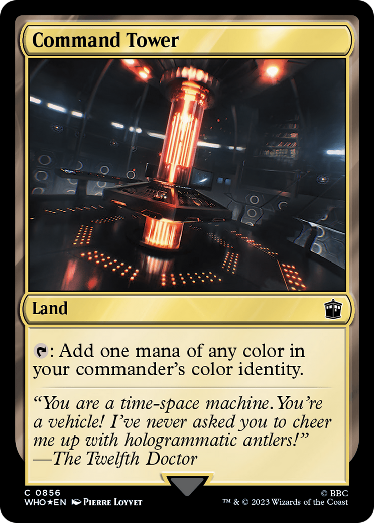 Command Tower (856) Foil - Doctor Who