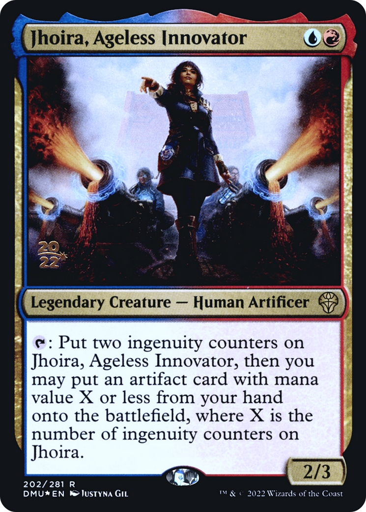 Jhoira, Ageless Innovator (202) Foil - Dominaria United Promos