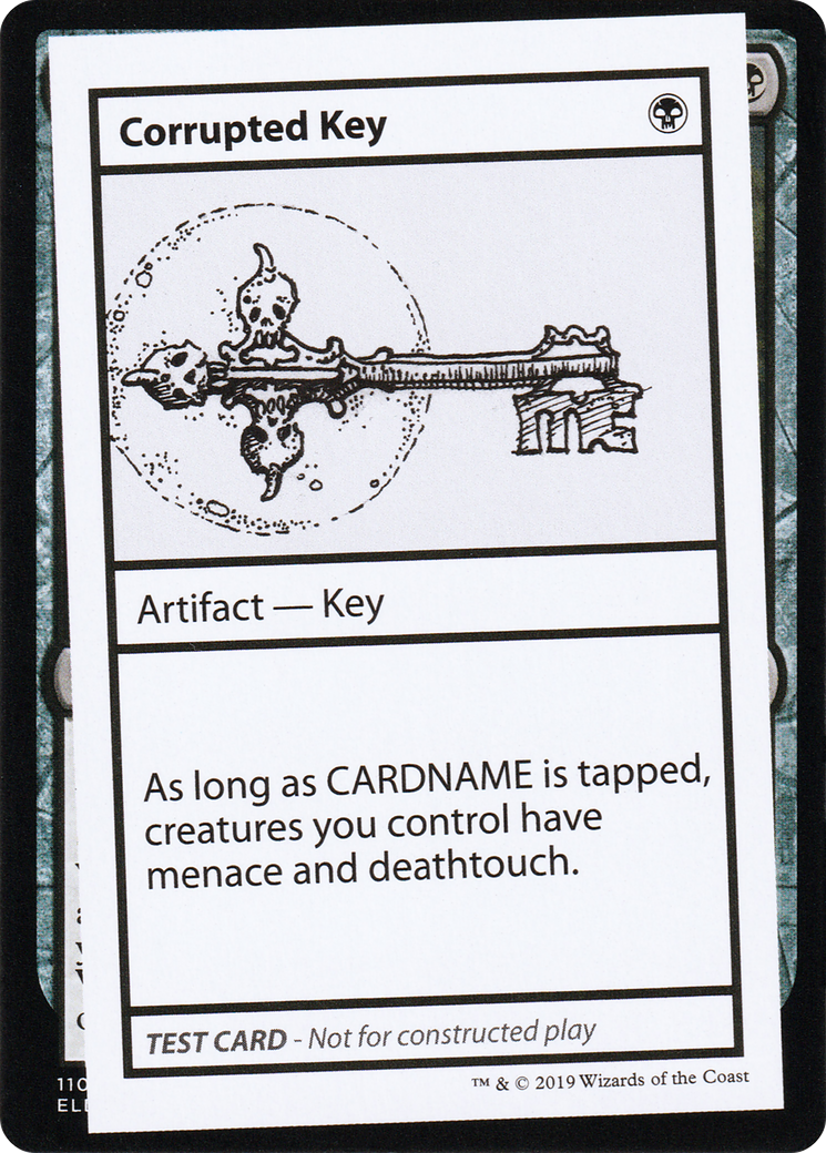 Corrupted Key (039) - Mystery Booster Playtest Cards 2021
