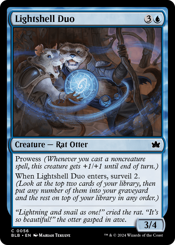 Lightshell Duo (056) Foil - Bloomburrow