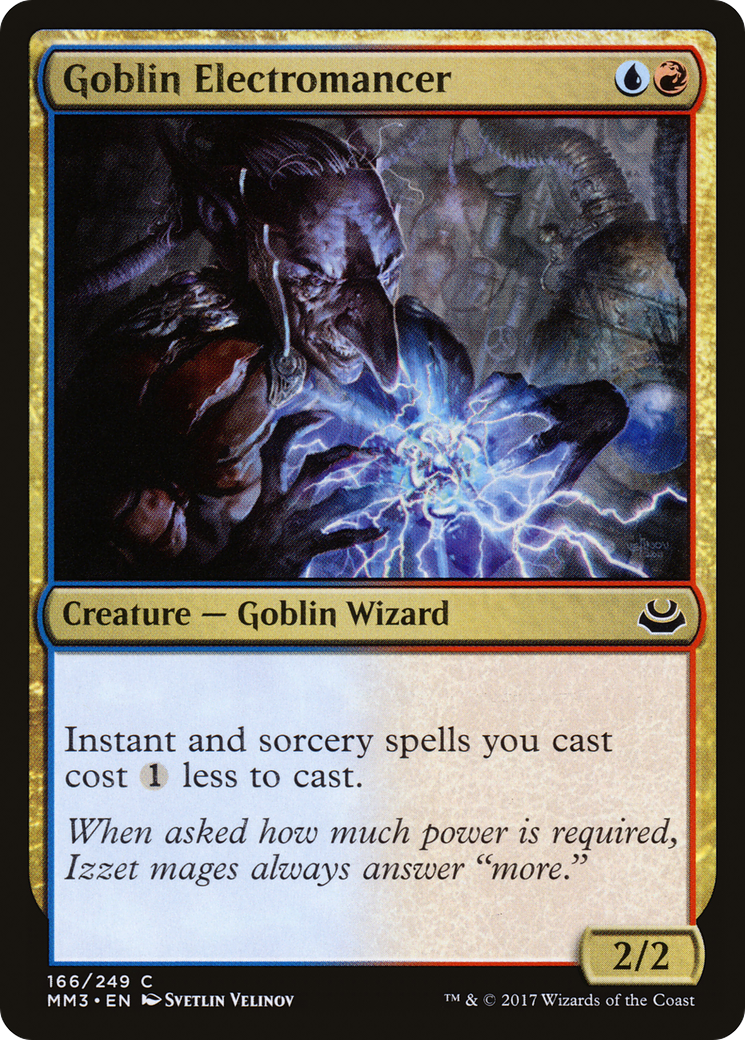 Goblin Electromancer (166) Foil - Modern Masters 2017