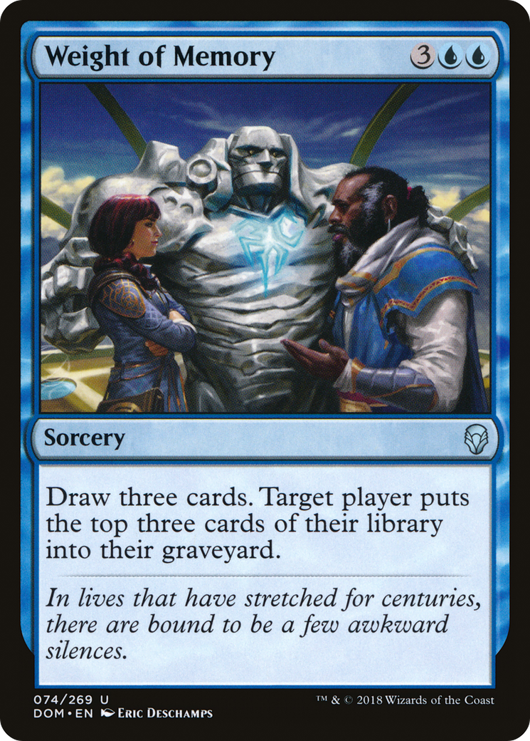 Weight of Memory (074) Foil - Dominaria