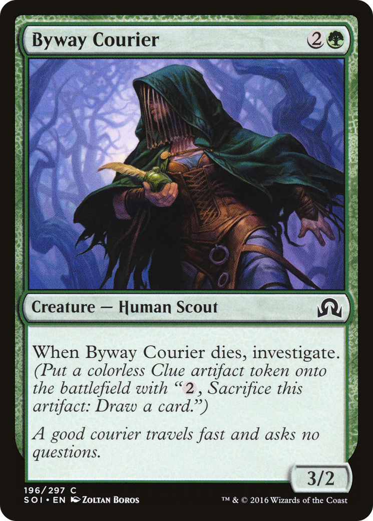 Byway Courier (196) Foil - Shadows over Innistrad