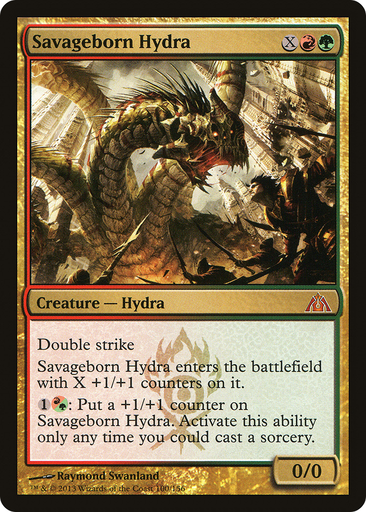Savageborn Hydra (100) Foil - Dragon's Maze
