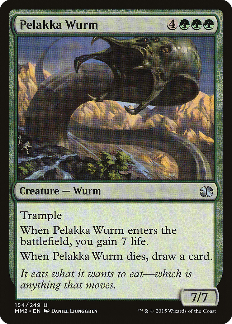 Pelakka Wurm (154) - Modern Masters 2015