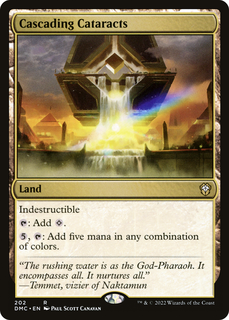 Cascading Cataracts (202) - Dominaria United Commander