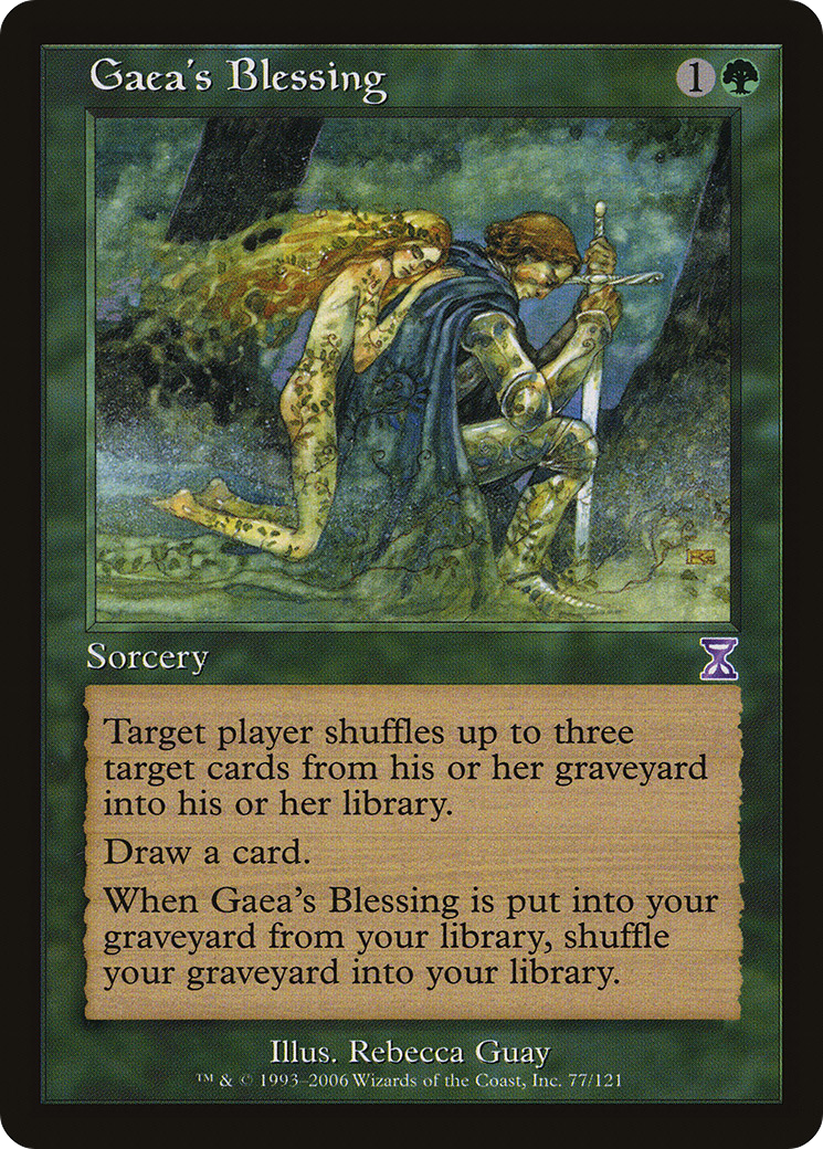 Gaea's Blessing (Retro) (077) Foil - Time Spiral Timeshifted