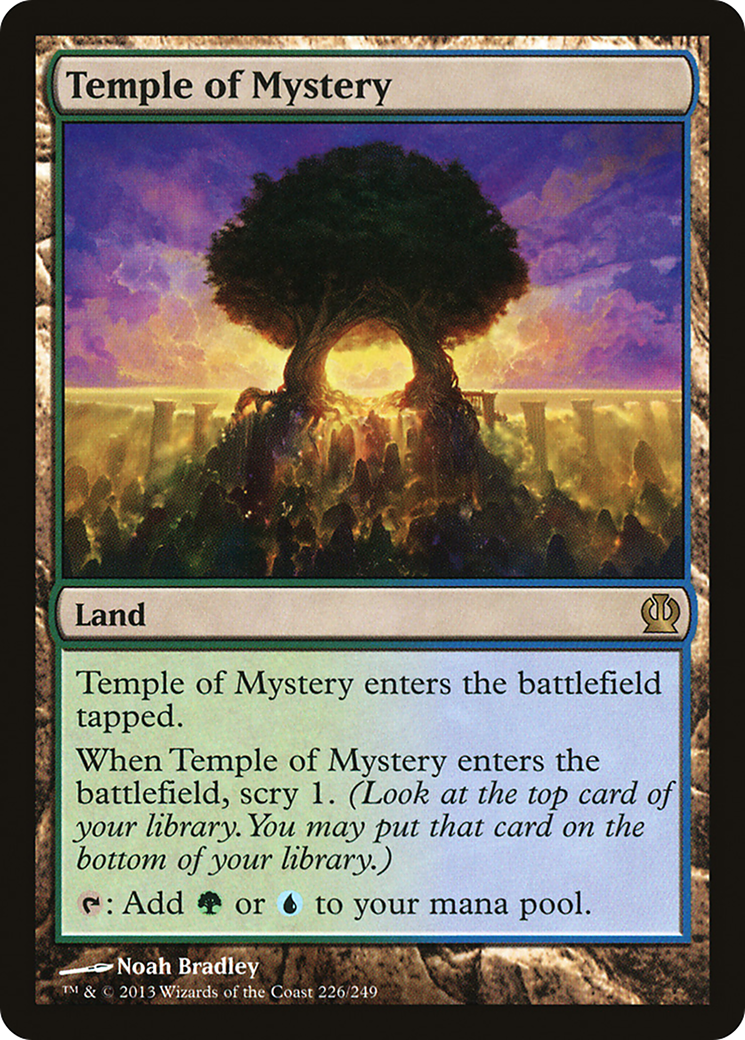 Temple of Mystery (226) Foil - Theros