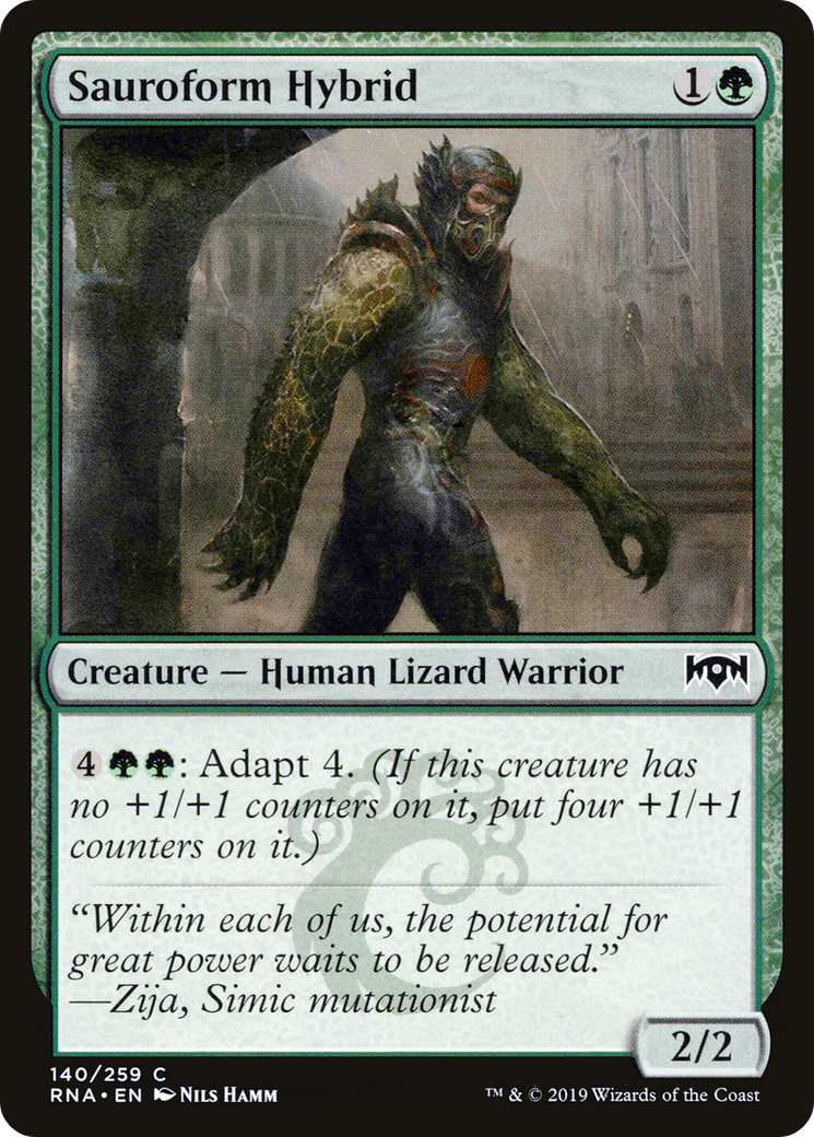Sauroform Hybrid (140) Foil - Ravnica Allegiance