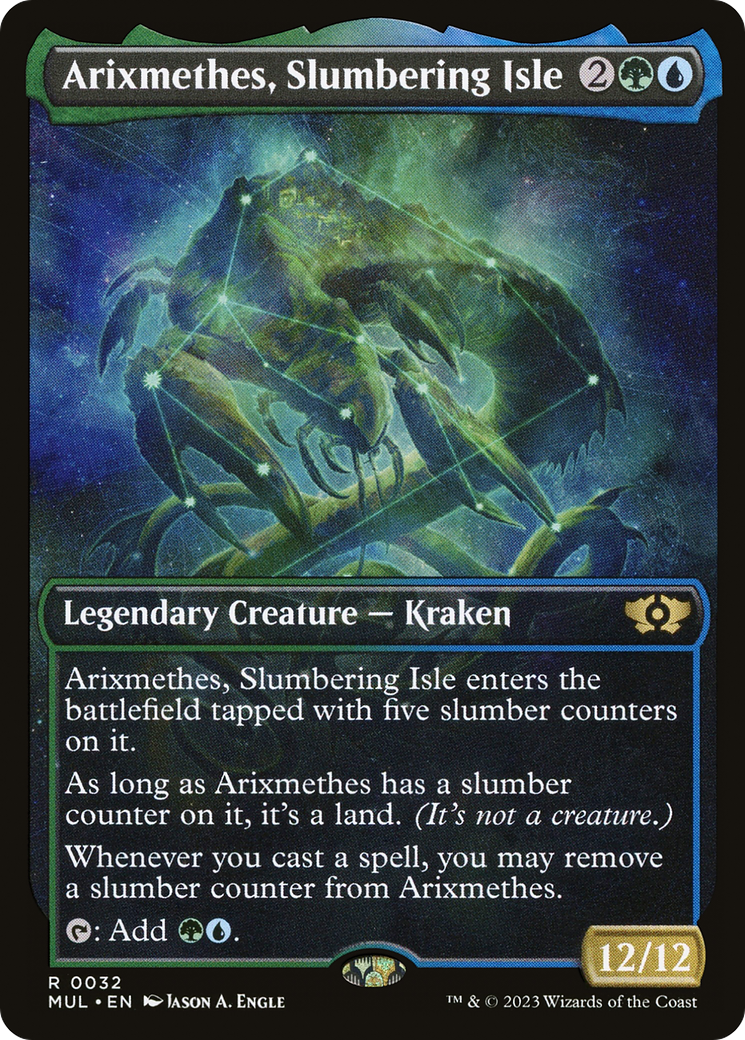 Arixmethes, Slumbering Isle (Showcase) (032) - Multiverse Legends