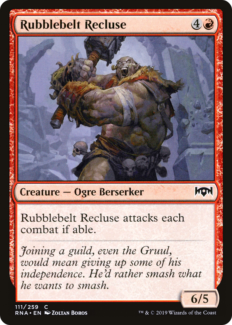 Rubblebelt Recluse (111) - Ravnica Allegiance