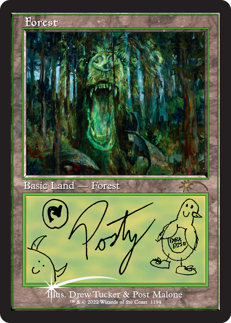 Forest (Retro) (1194) Foil - Secret Lair Drop
