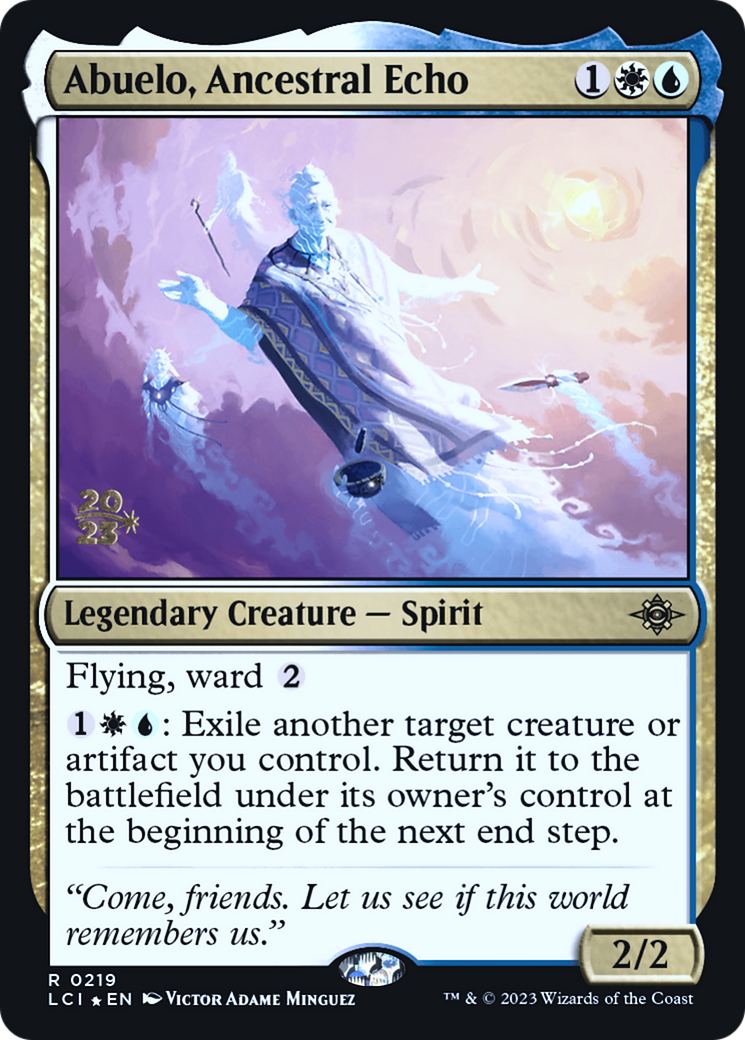 Abuelo, Ancestral Echo (219) Foil - The Lost Caverns of Ixalan Promos