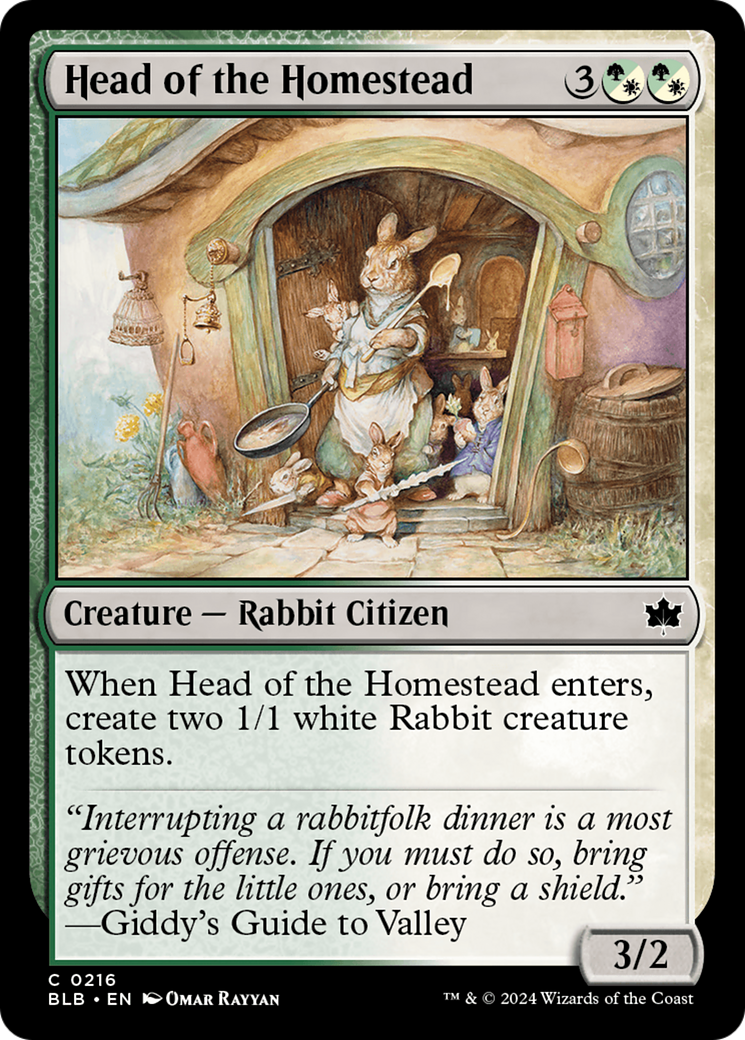 Head of the Homestead (216) Foil - Bloomburrow