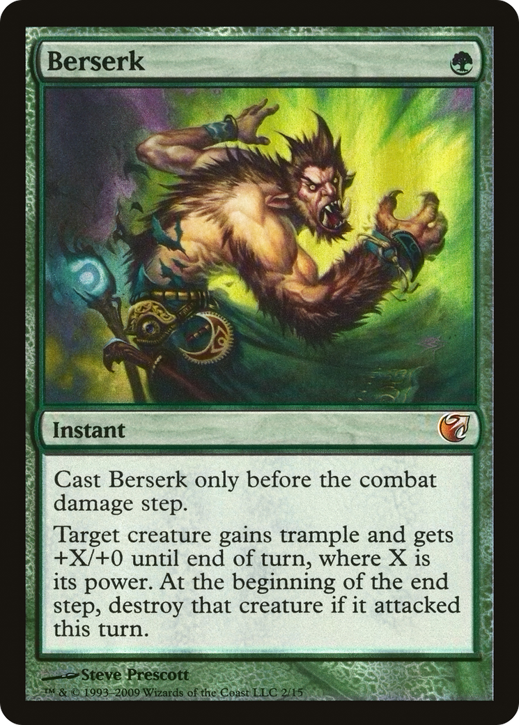 Berserk (002) Foil - From the Vault: Exiled