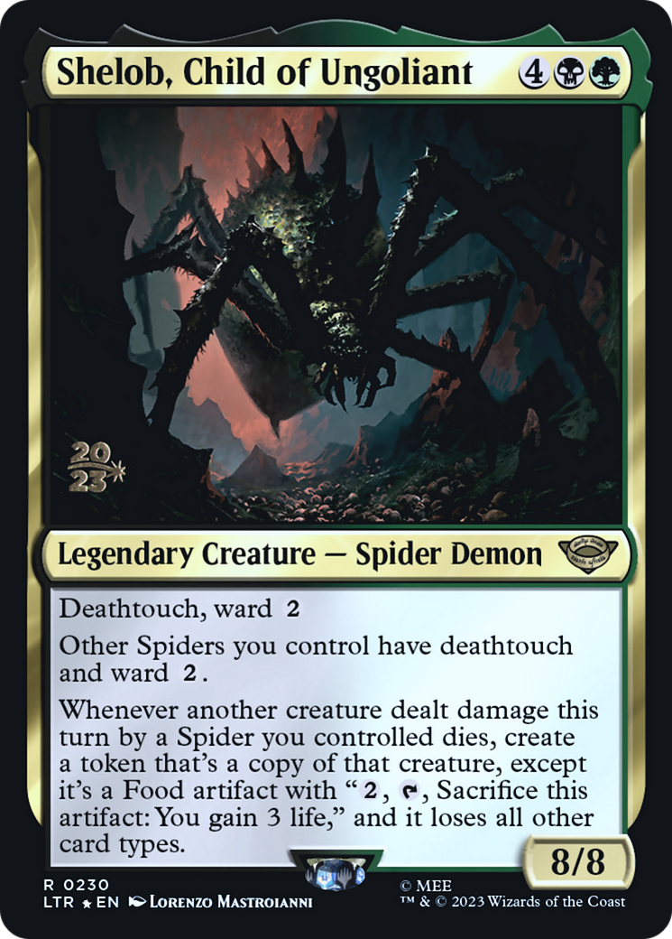 Shelob, Child of Ungoliant (230) Foil - Tales of Middle-earth Promos