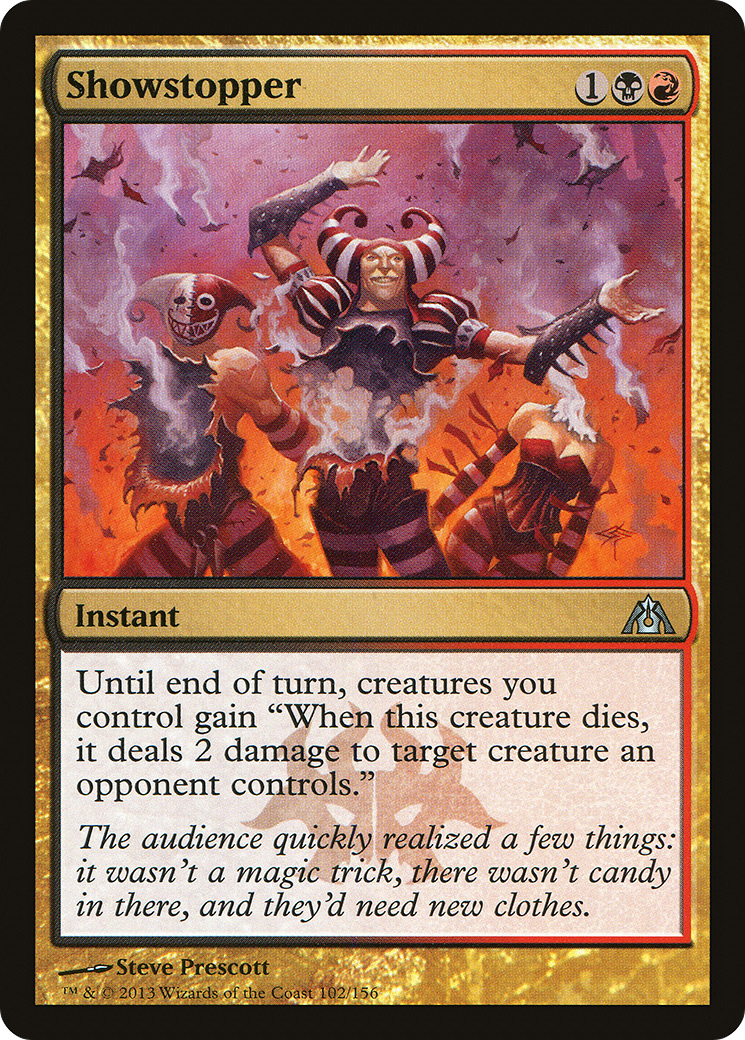 Showstopper (102) Foil - Dragon's Maze