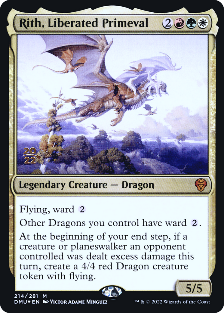 Rith, Liberated Primeval (214) Foil - Dominaria United Promos