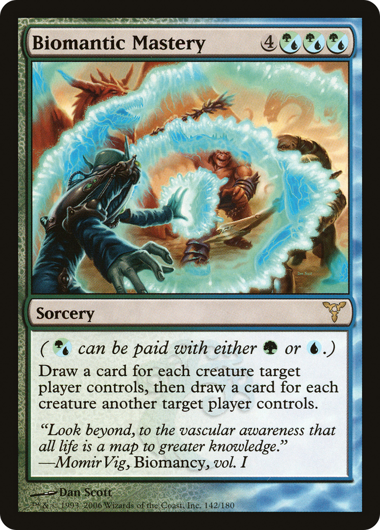Biomantic Mastery (142) Foil - Dissension
