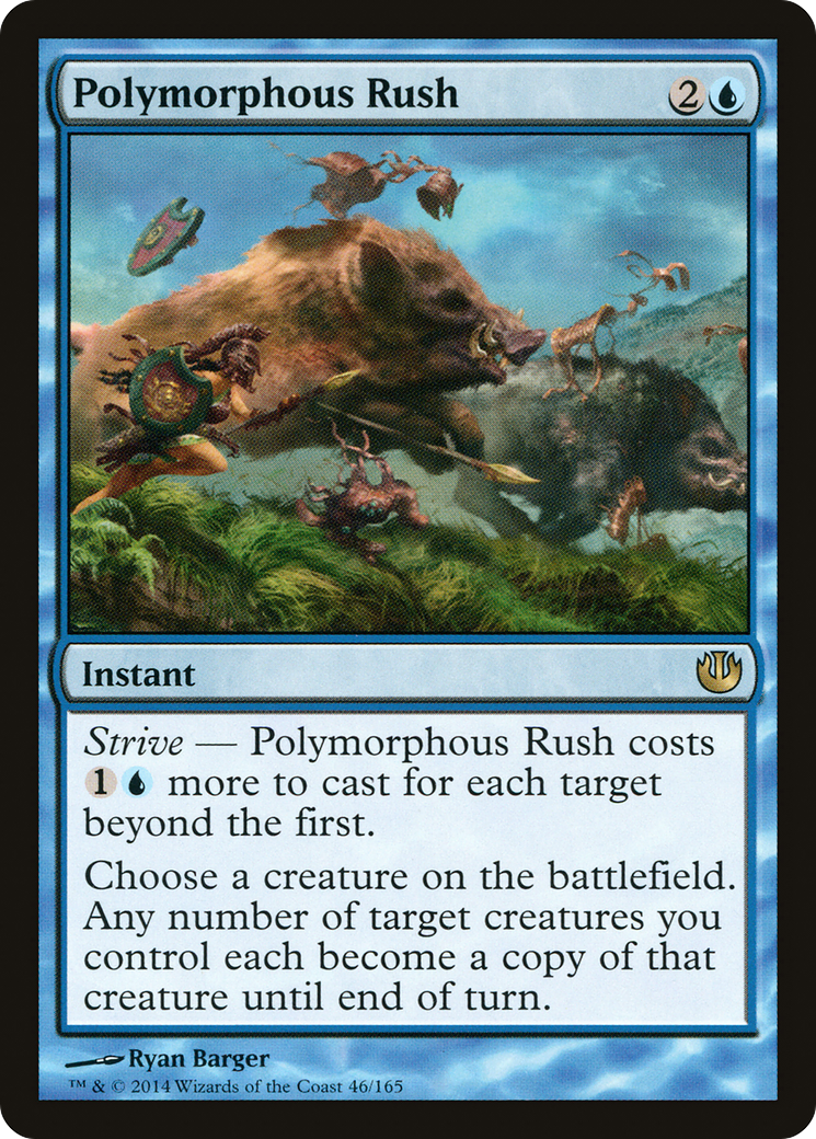Polymorphous Rush (046) Foil - Journey into Nyx