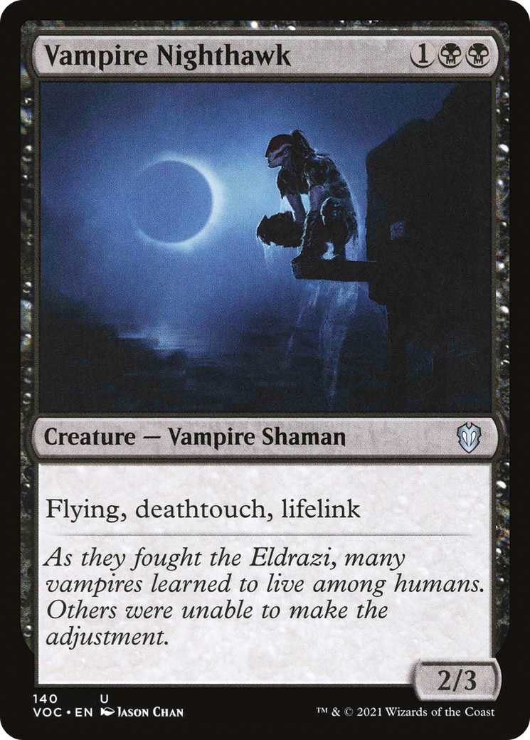 Vampire Nighthawk (140) - Crimson Vow Commander