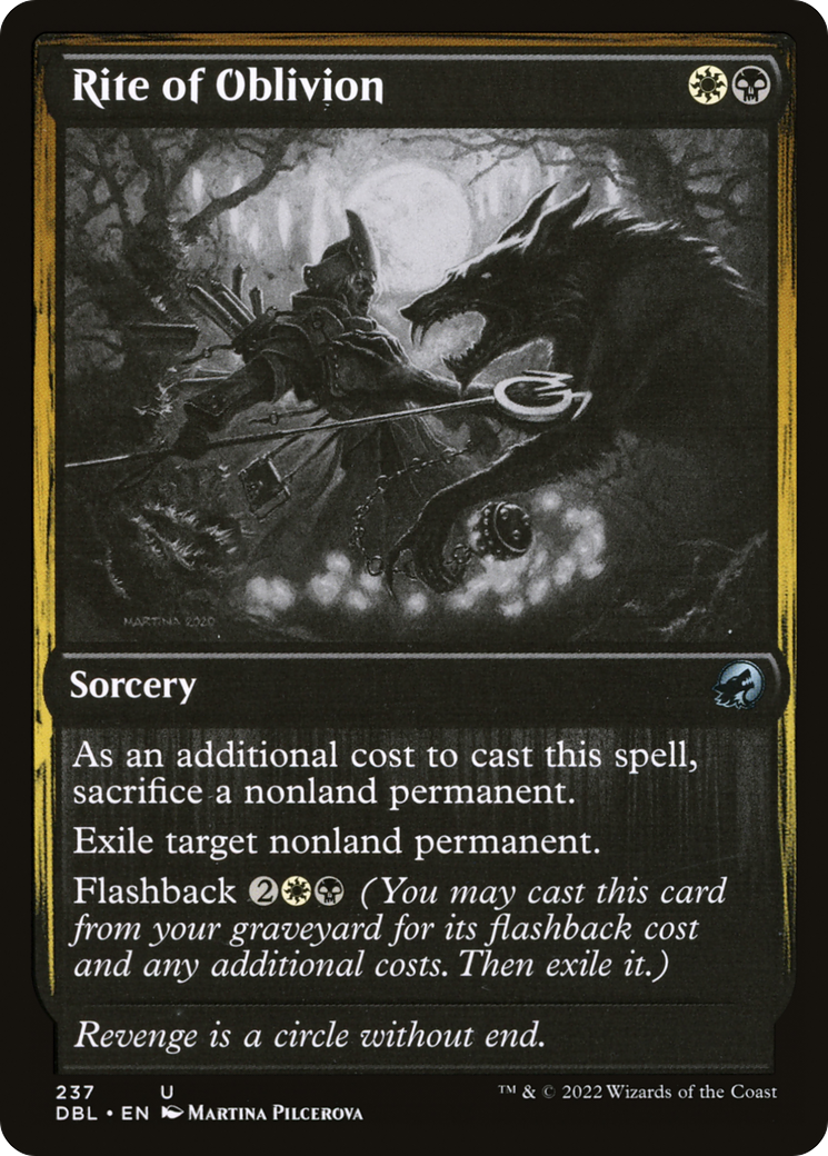 Rite of Oblivion (237) - Innistrad: Double Feature