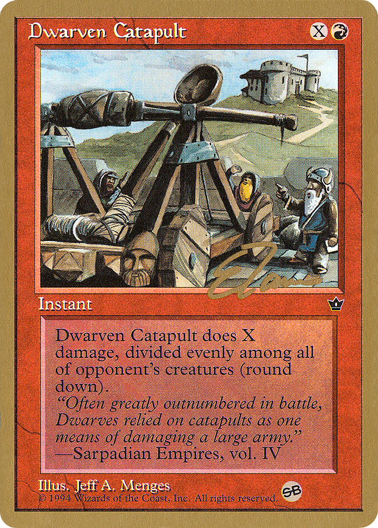 Dwarven Catapult (et51sb) - Pro Tour Collector Set