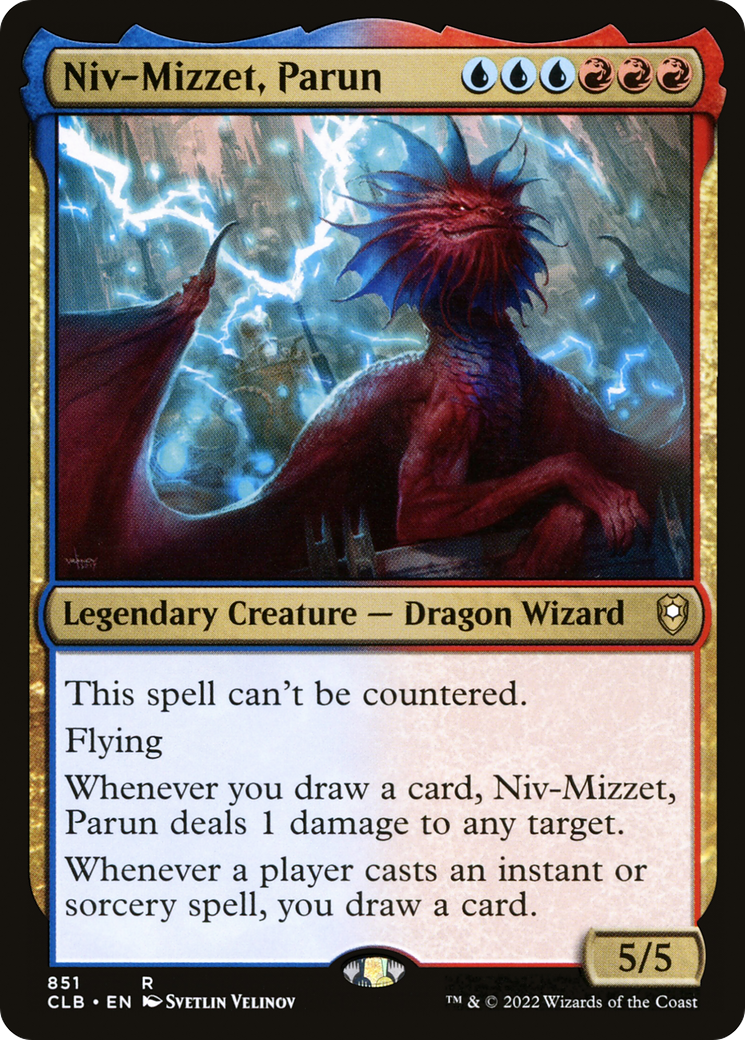 Niv-Mizzet, Parun (851) - Commander Legends: Battle for Baldur's Gate
