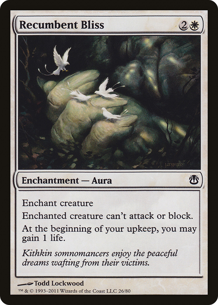 Recumbent Bliss (026) - Duel Decks: Ajani vs. Nicol Bolas