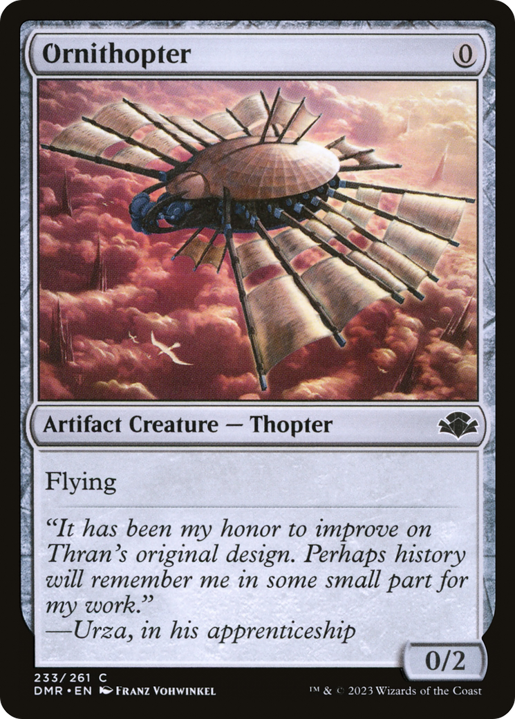 Ornithopter (233) - Dominaria Remastered