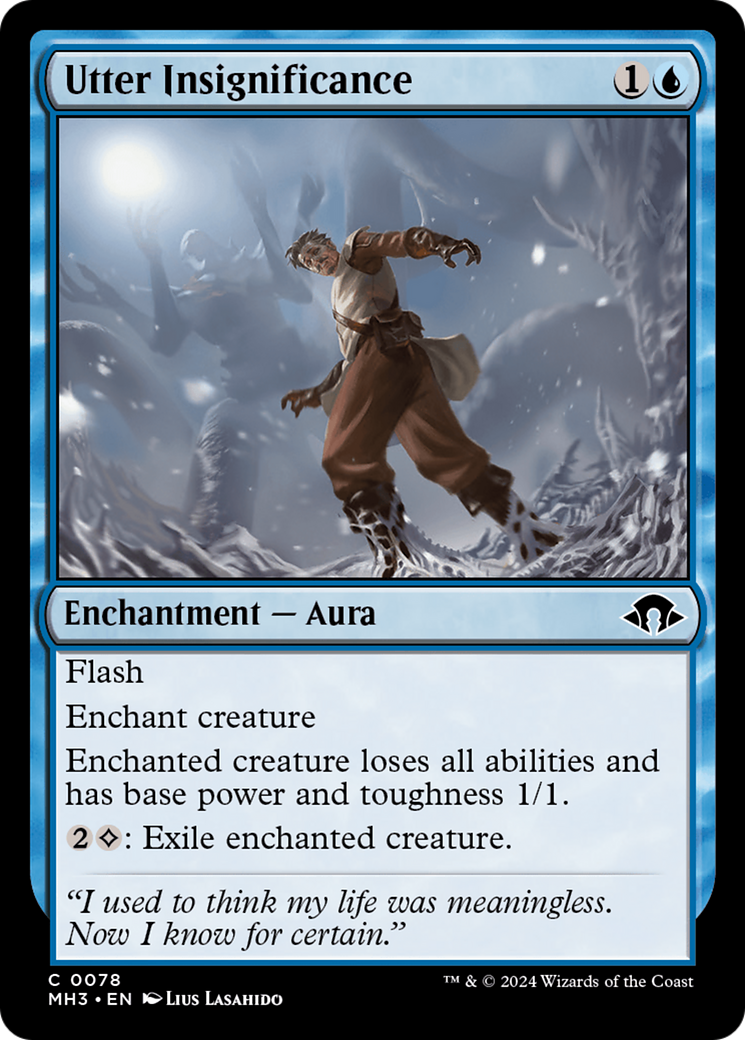 Utter Insignificance (078) Foil - Modern Horizons 3
