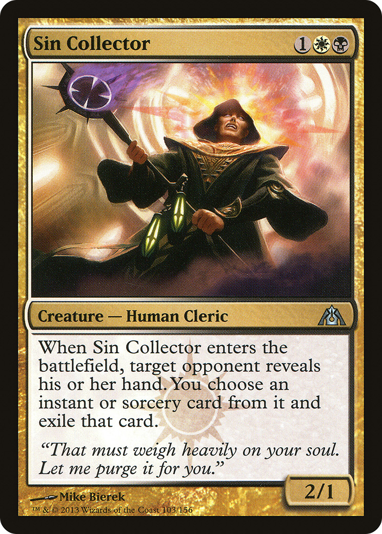 Sin Collector (103) Foil - Dragon's Maze
