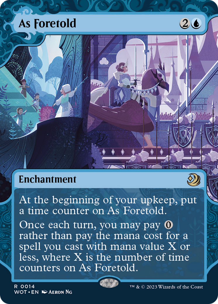 As Foretold (Showcase) (014) - Wilds of Eldraine: Enchanting Tales