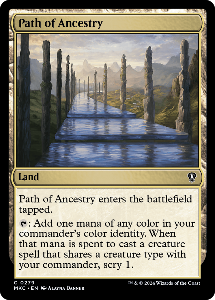 Path of Ancestry (279) - Murders at Karlov Manor Commander