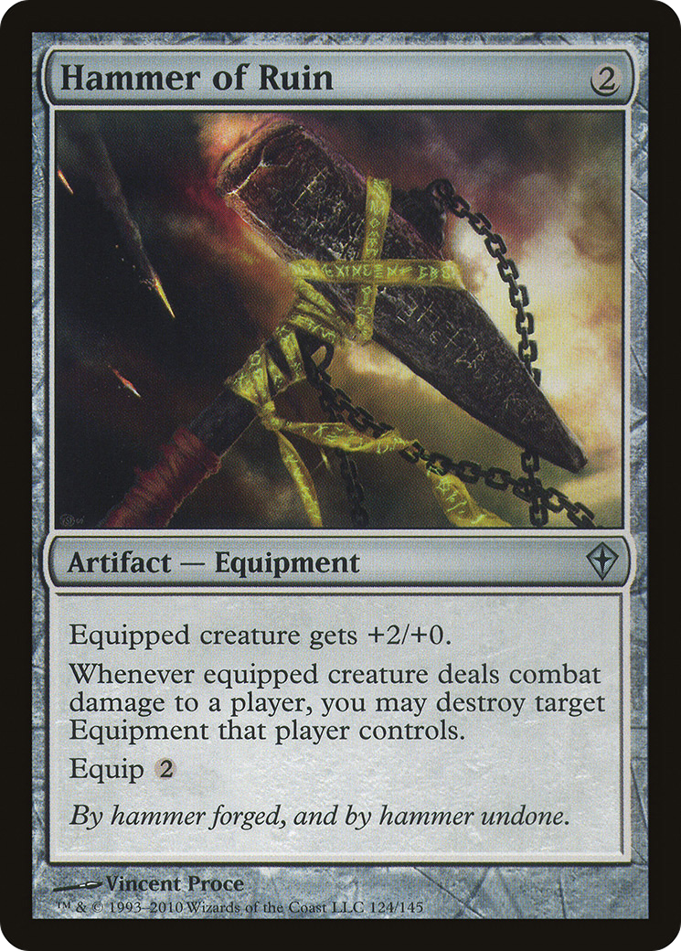 Hammer of Ruin (124) Foil - Worldwake