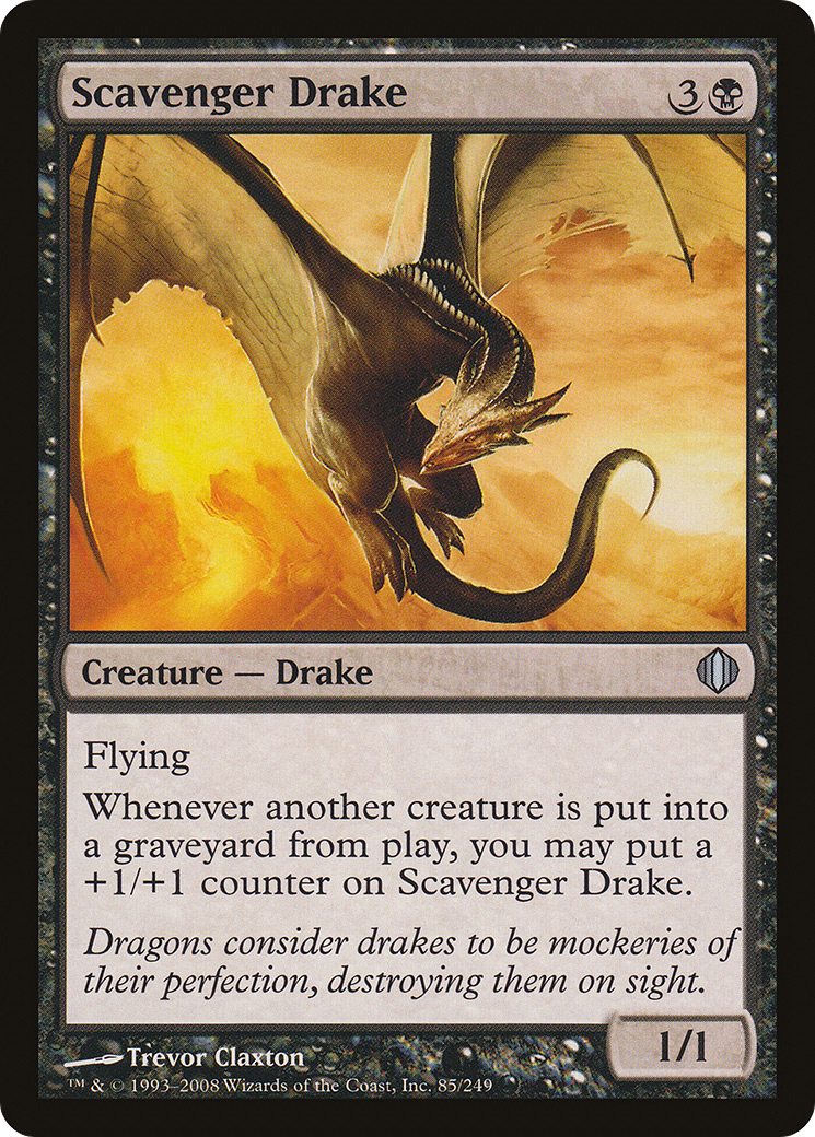 Scavenger Drake (085) Foil - Shards of Alara