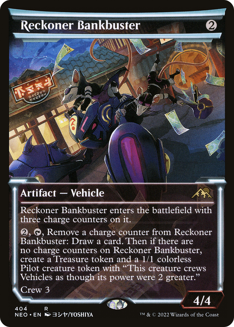 Reckoner Bankbuster (Showcase) (404) - Kamigawa: Neon Dynasty