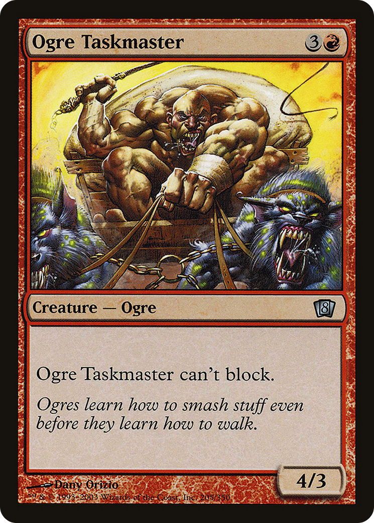 Ogre Taskmaster (205) - Eighth Edition